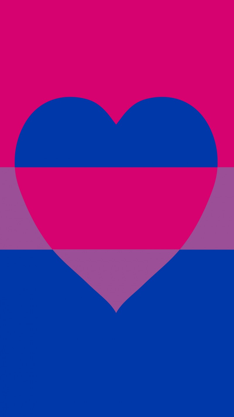 download Bisexual Heart Flag WALLPAPERS